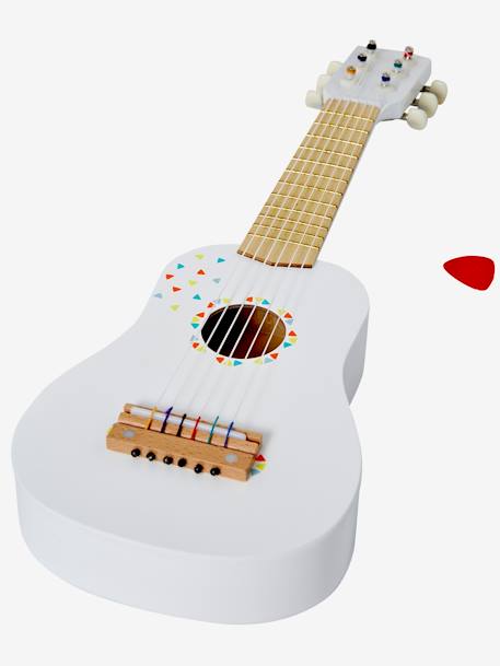 Houten gitaar beige+wit - vertbaudet enfant 