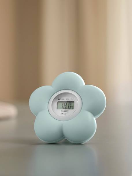 Digitale 2-in-1-thermometer Philips AVENT in de vorm van een bloem GROEN - vertbaudet enfant 