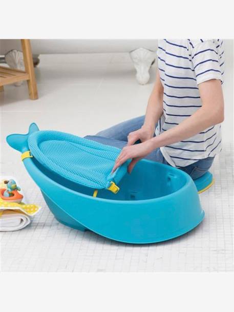 Meegroeibad Moby van SKIP HOP BLAUW - vertbaudet enfant 