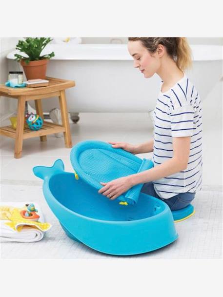 Meegroeibad Moby van SKIP HOP BLAUW - vertbaudet enfant 