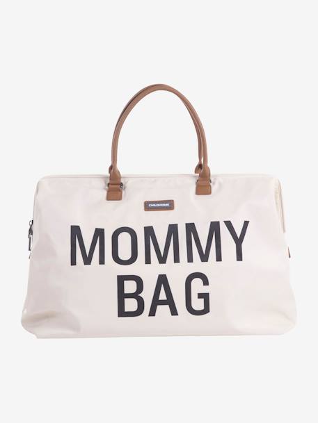 Luiertas Mommy Bag large CHILDHOME GEBROKEN WIT+ZWART GOUD - vertbaudet enfant 