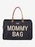 Luiertas Mommy Bag large CHILDHOME GEBROKEN WIT+ZWART GOUD - vertbaudet enfant 