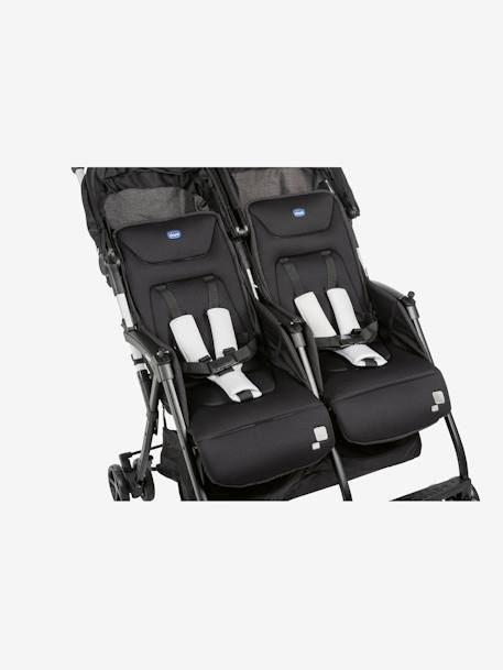 Dubbele kinderwagen Ohlala' Twin CHICCO BLACK NIGHT - vertbaudet enfant 