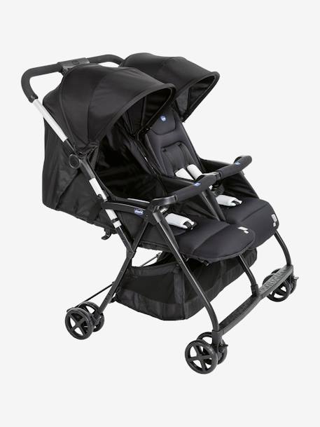 Dubbele kinderwagen Ohlala' Twin CHICCO BLACK NIGHT - vertbaudet enfant 