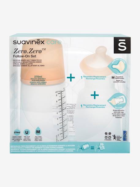 Starterset Fles Zero.Zero 270 ml SUAVINEX HUID - vertbaudet enfant 