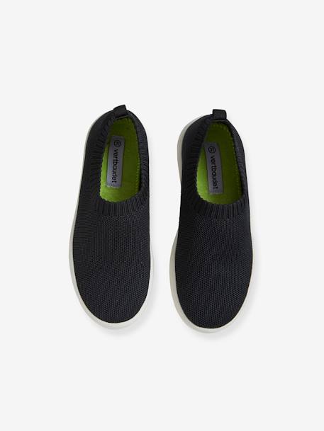 Ecologisch verantwoorde slip-on sneakers voor meisjes ZWART - vertbaudet enfant 