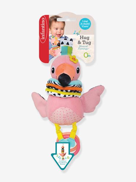 Muziekdoos Roze flamingo INFANTINO ROZE - vertbaudet enfant 