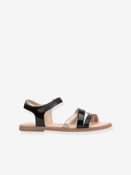 Sandalen voor meisjes Karly GEOX® black platinium - vertbaudet enfant 