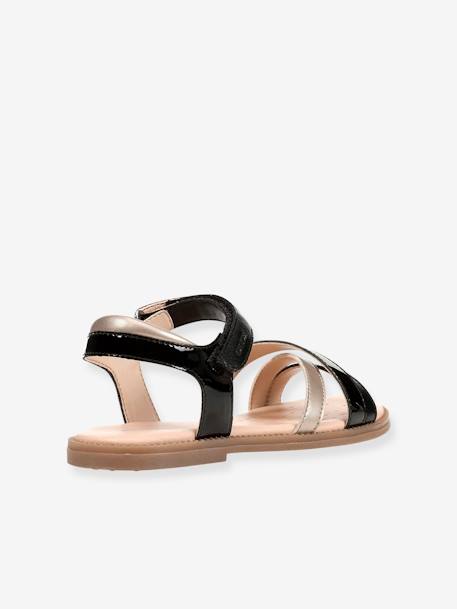 Sandalen voor meisjes Karly GEOX® black platinium - vertbaudet enfant 