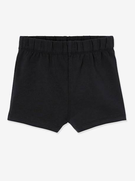 Set van 2 boxers voor meisjes om onder een jurk te dragen Lichtroze+set zwart - vertbaudet enfant 