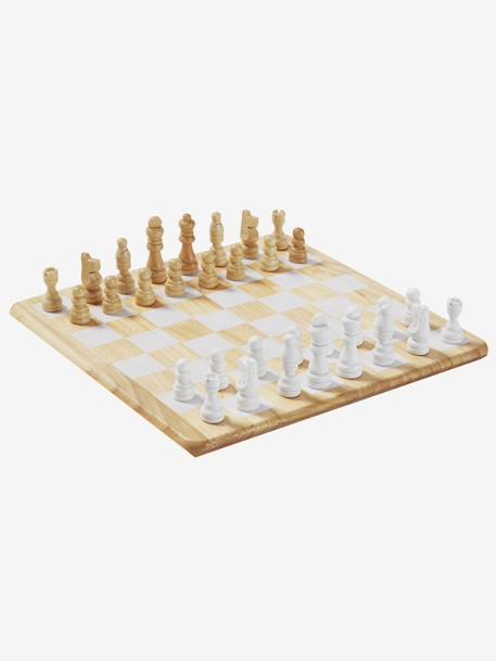 Houten schaakspel beige - vertbaudet enfant 