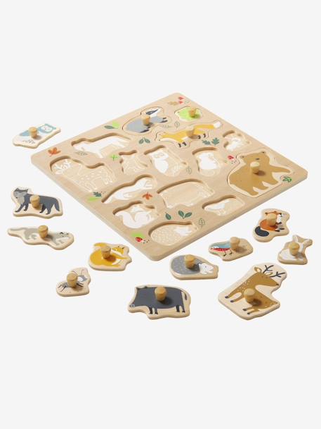 Knopenpuzzel Classe verte meerkleurig - vertbaudet enfant 