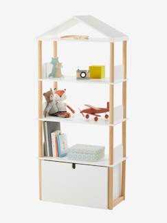 Slaapkamer en Opbergoplossingen-Bibliotheekplank 'maison' SERIE WOODY