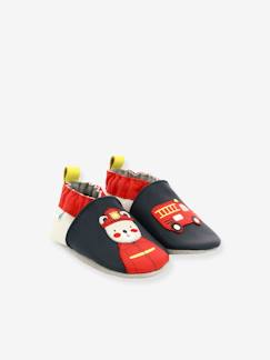 Schoenen-Baby schoenen 17-26-Slofjes-Sloffen Soft Soles Fireman Robeez©