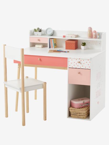 Eerste bureau Léa wit - hout - vertbaudet enfant 