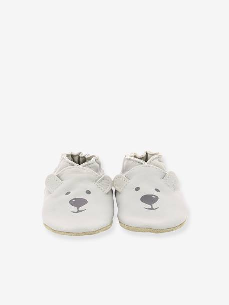 Sloffen Soft Soles Sweety Bear ROBEEZ© lichtgrijs - vertbaudet enfant 