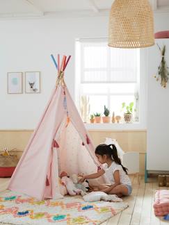 Speelgoed-Imitatiespelletjes-Tenten en tipti-tenten-Omkeerbare tipi Petite Sioux