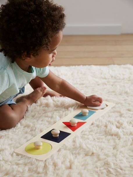 Mijn eerste puzzel met vormpjes meerkleurig - vertbaudet enfant 