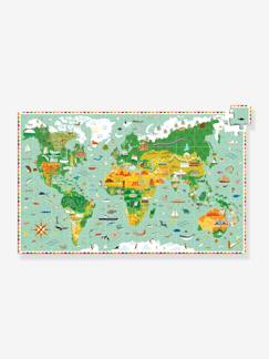 Speelgoed-Observatiepuzzel 200 stukjes Wereldreis DJECO