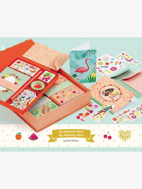 Marie DJECO briefpapierdoos ORANJE - vertbaudet enfant 