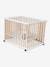 Houten opvouwbare box VERTBAUDET Natuurlijk+twee kleuren naturel/wit+Wit - vertbaudet enfant 