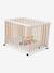 Houten opvouwbare box VERTBAUDET Natuurlijk+twee kleuren naturel/wit+Wit - vertbaudet enfant 