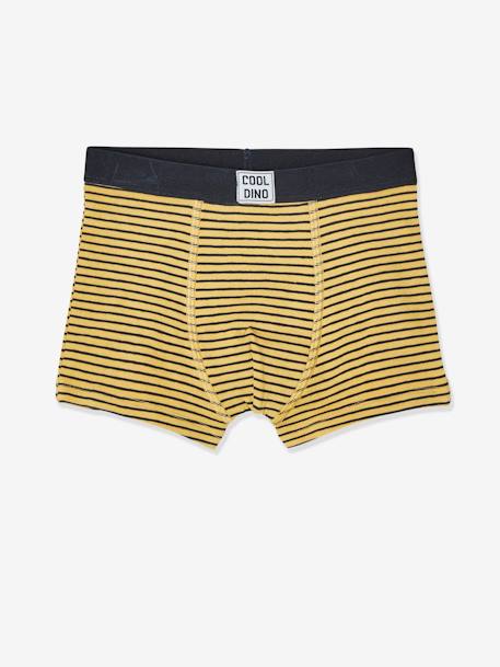 Set van 5 stretch jongensboxers Dino SET 5 - vertbaudet enfant 