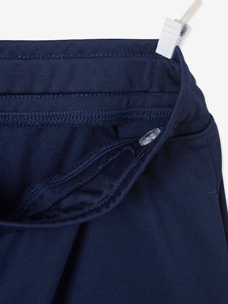 Jongenssportshort nummer 10 van technisch materiaal MARINEBLAUW+zwart - vertbaudet enfant 