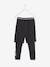 Legging sportbermuda jongens 2-in-1-effect zwart - vertbaudet enfant 