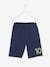 Jongenssportshort nummer 10 van technisch materiaal MARINEBLAUW+zwart - vertbaudet enfant 