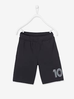 -Jongenssportshort nummer 10 van technisch materiaal