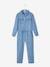 Lang jumpsuit gemaakt van flexibel lichtgewicht Lyocell® stone - vertbaudet enfant 