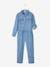 Lang jumpsuit gemaakt van flexibel lichtgewicht Lyocell® stone - vertbaudet enfant 