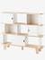 Bibliotheekplank LINE SEVENTIES WIT - HOUT - vertbaudet enfant 