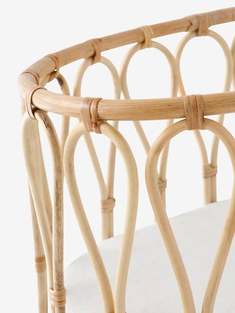 Rotan bed voor babypop beige - vertbaudet enfant 