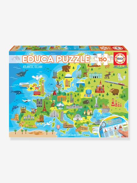 Puzzel van 150 stukjes Europa EDUCA BUNT - vertbaudet enfant 