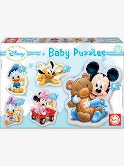 -Set met 5 puzzels van 3 tot 5 stukjes Disney® Mickey EDUCA