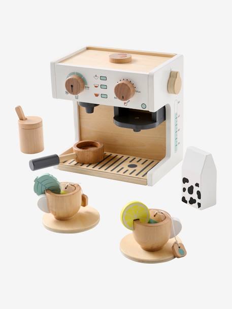 Houten koffie- en theemachine. meerkleurig - vertbaudet enfant 