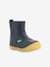 Leren laarzen Socool Cho KICKERS® 1e stappen voor jongensbaby's camelkleurig+marineblauw - vertbaudet enfant 