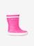 Baby Flac AIGLE® regenlaarzen voor meisjesbaby's geel+rood+roze+zacht roze - vertbaudet enfant 