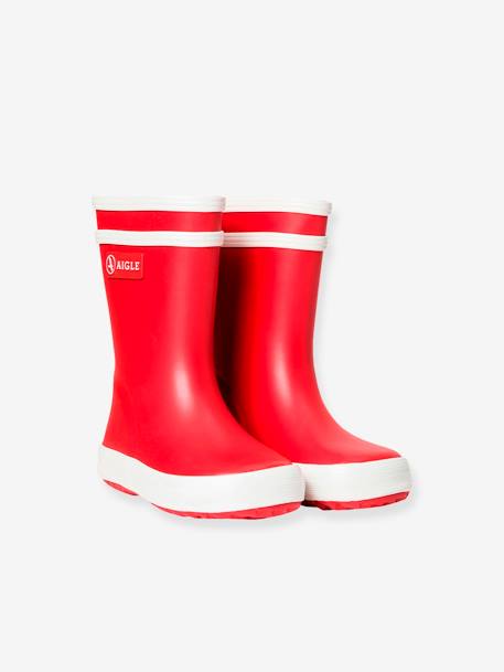 Baby Flac AIGLE® regenlaarzen voor meisjesbaby's geel+rood+roze+zacht roze - vertbaudet enfant 