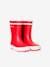 Baby Flac AIGLE® regenlaarzen voor meisjesbaby's geel+rood+roze+zacht roze - vertbaudet enfant 