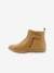 Laarsjes Vetudi KICKERS® voor meisjes bronsbruin+camel goud+metallic marineblauw - vertbaudet enfant 