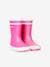 Baby Flac AIGLE® regenlaarzen voor meisjesbaby's geel+rood+roze+zacht roze - vertbaudet enfant 