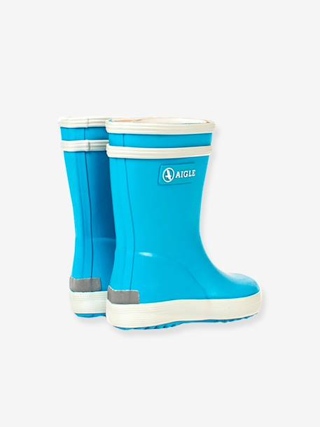 Regenlaarzen voor jongensbaby's Baby Flac AIGLE® hemelsblauw+marineblauw - vertbaudet enfant 