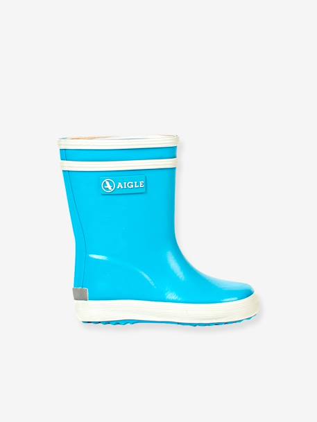 Regenlaarzen voor jongensbaby's Baby Flac AIGLE® hemelsblauw+marineblauw - vertbaudet enfant 