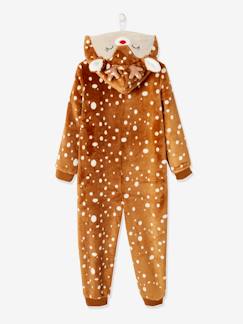 -Onesie 'Kerstrendier' meisje pluche-effect