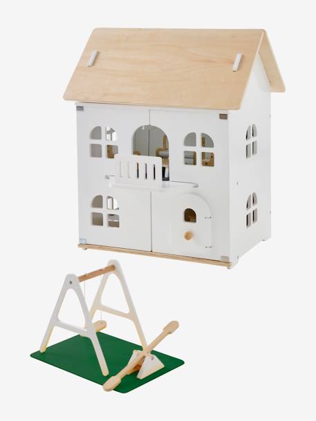 Romantisch poppenhuis + meubilair wit - vertbaudet enfant 