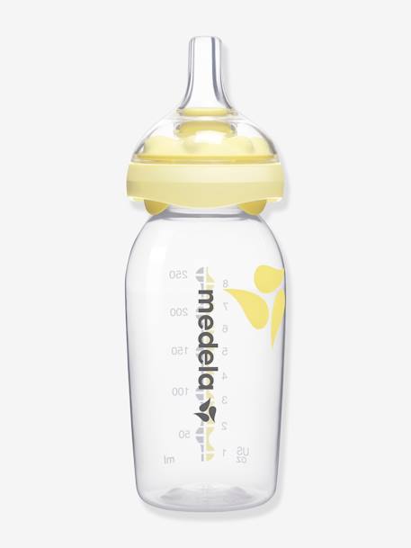 Flesje 250 ml met Calma® MEDELA-speen TRANSPARANT - vertbaudet enfant 