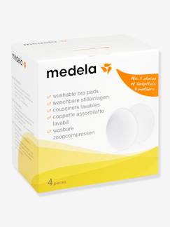 Verzorging-Borstvoedings-Borstvoedingsaccessoires-Doos met 4 wasbare borstvoedingscompressen Safe & Dry MEDELA